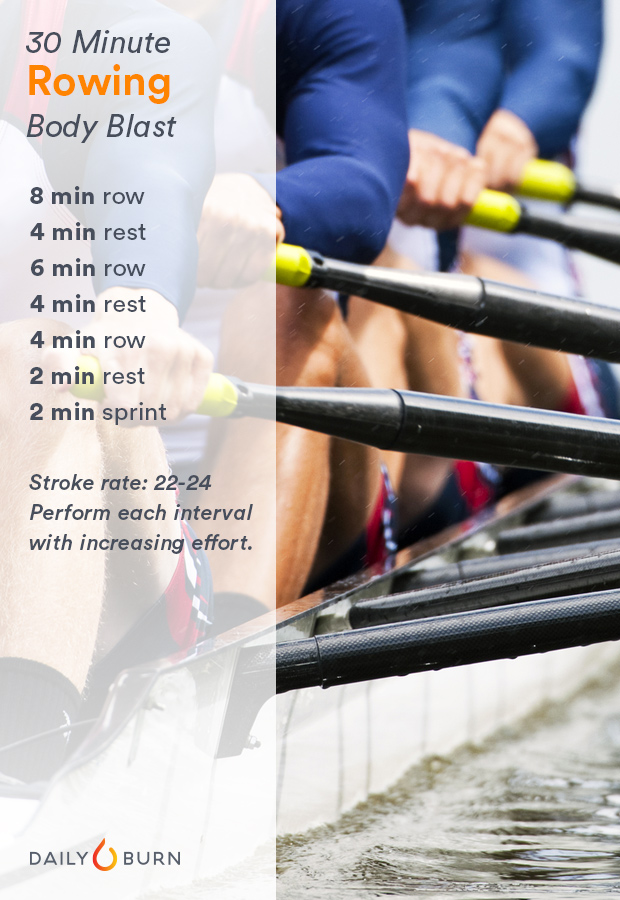 30-Minute Body Blast Rowing Workout