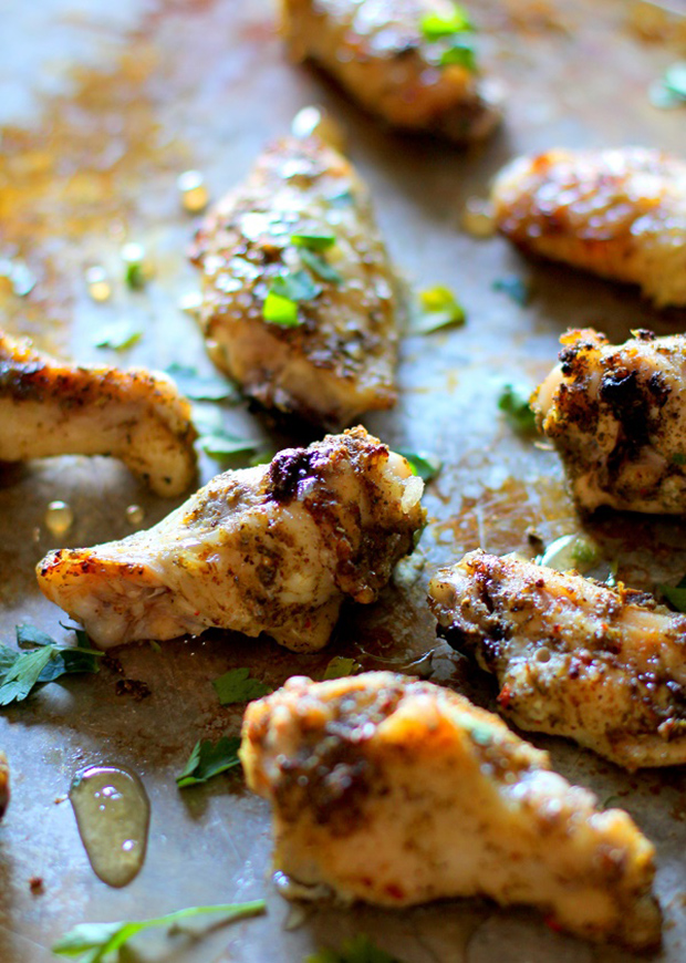 Chicken Wings with Herbs and Honey