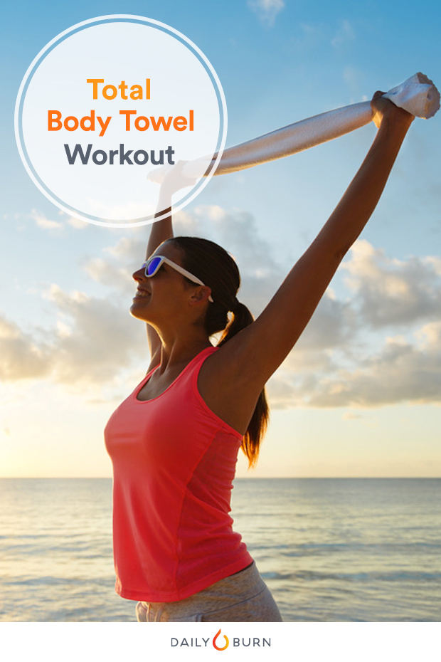 The Towel Workout You Can Do at the Beach