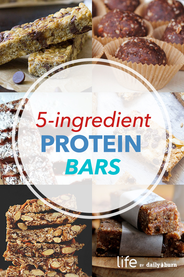 10 5-Ingredent Protein Bar Recipes