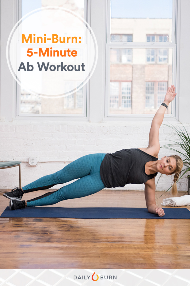 The 5-Minute Ab Workout to Strengthen Your Core 