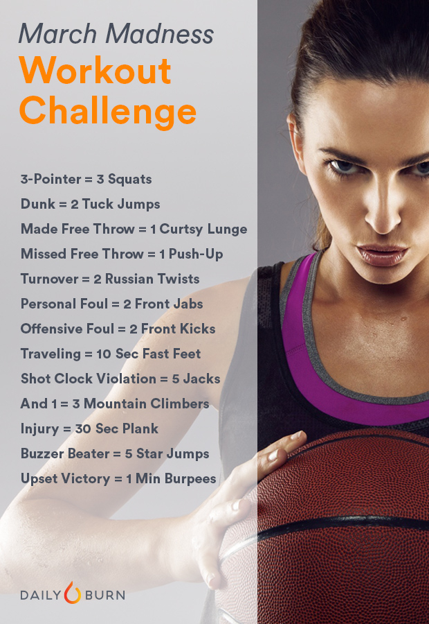 The March Madness Workout Challenge