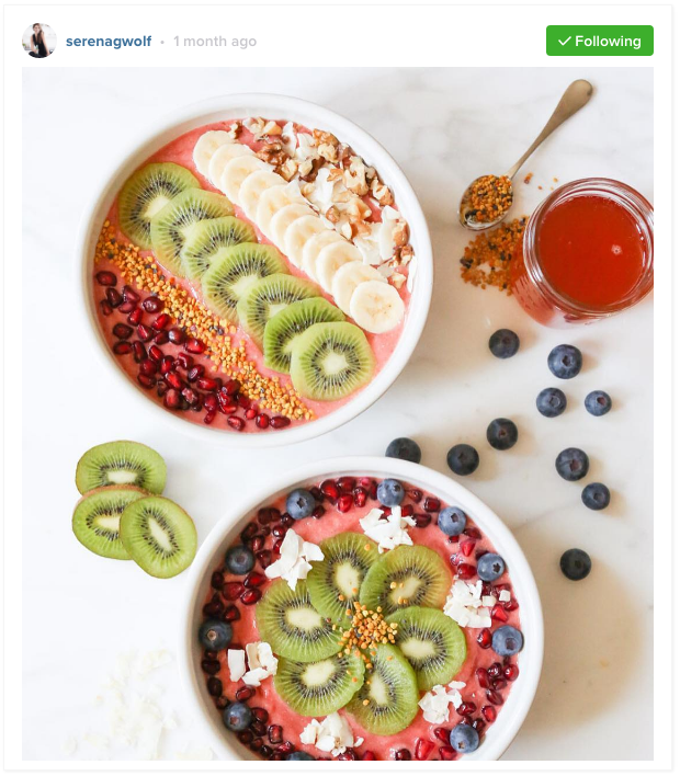 Smoothie Art Recipes on Instagram