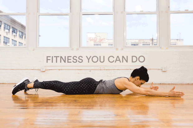 Prone-Y-T - Arm Workout