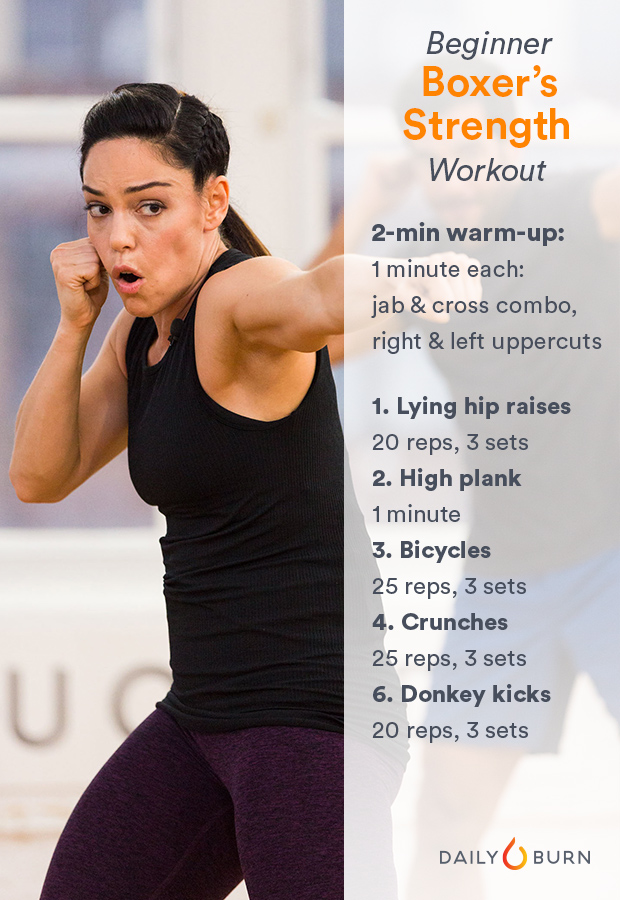 Boxing Workout: Strength