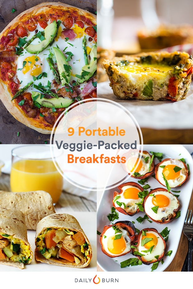 9 Veggie-Packed Breakfast On-the-Go Recipes 
