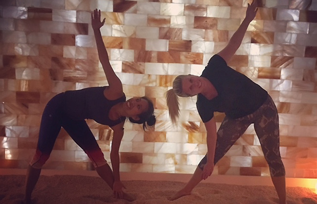 How Yoga in a Salt Room Helped Me Deal with Anxiety