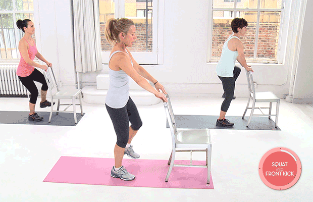 Get Fit in 10 With These Booty-Toning Chair Exercises