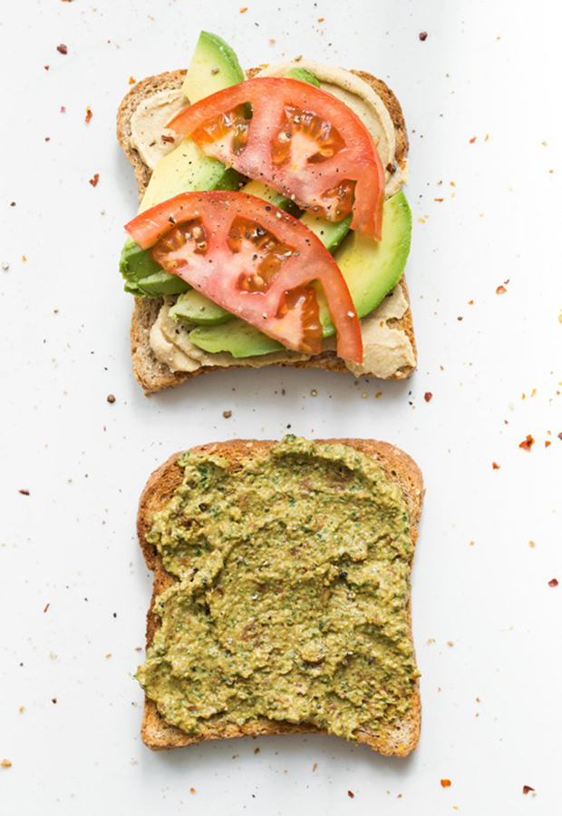 Breakfast on the Go Recipes: Vegan Sandwich