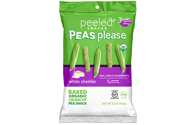 Peeled Snacks Peas Please White Cheddar