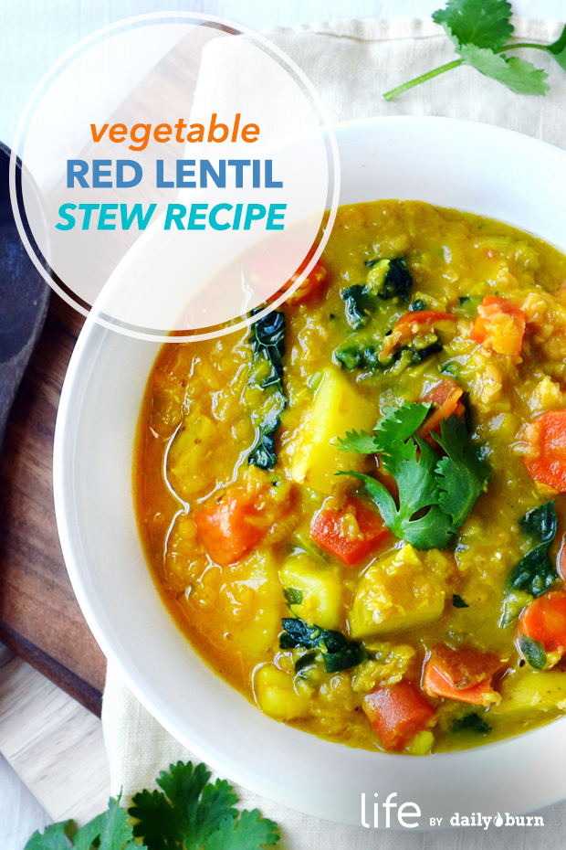 Root Vegetable Red Lentil Stew Recipe