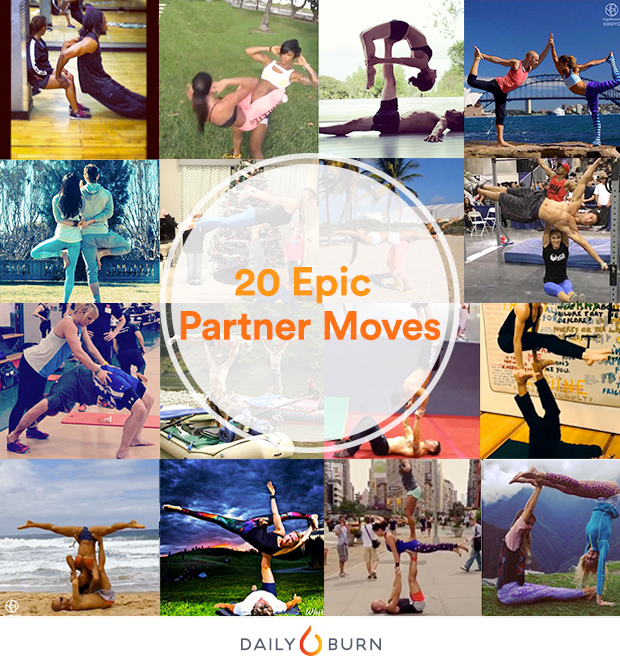 20 Partner Exercises from the Fittest Couples on Instagram