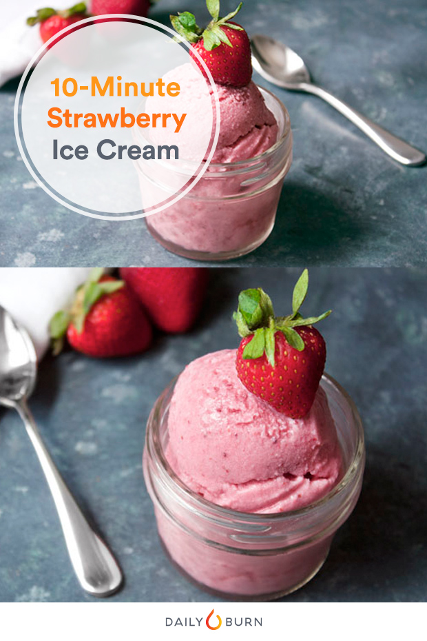 10-Minute Vegan Strawberry Ice Cream Recipe