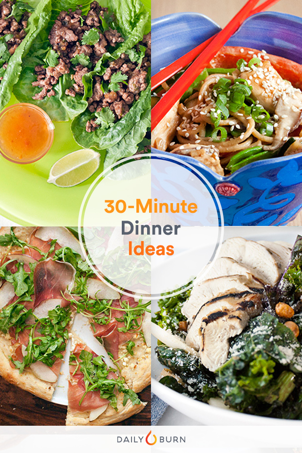 30-Minute Meals for Quick, Healthy Dinner Ideas