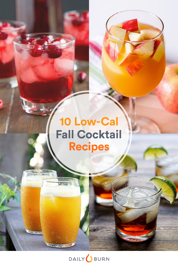 10 Autumn-Inspired Cocktails Under 200 Calories