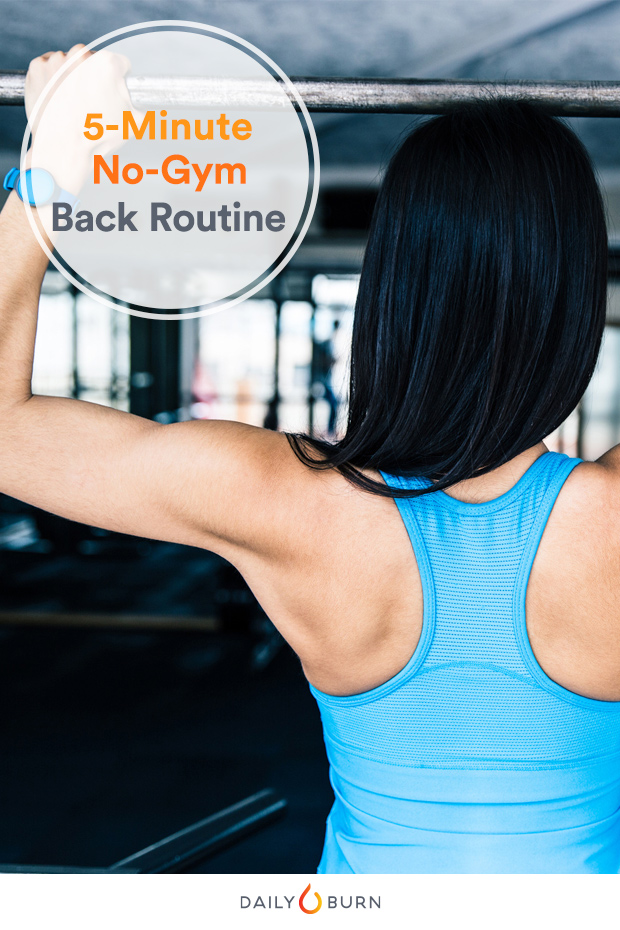 5-Minute No-Equipment Back Workout