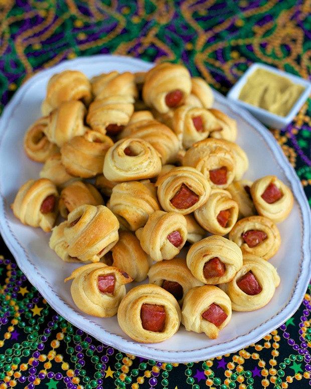 Andouille Pigs in a Blanket