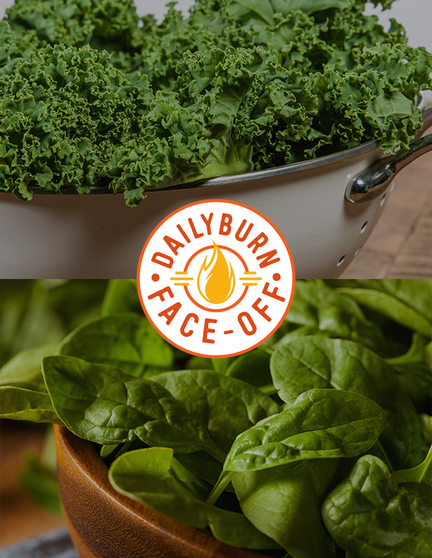 Kale vs. Spinach Leafy Greens