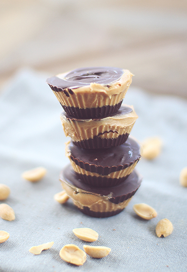 Zdrowe Peanut Butter Cups Przepis z PB2 - PB2 Recipes