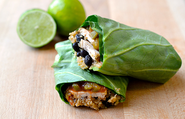 Collard Greens Burrito