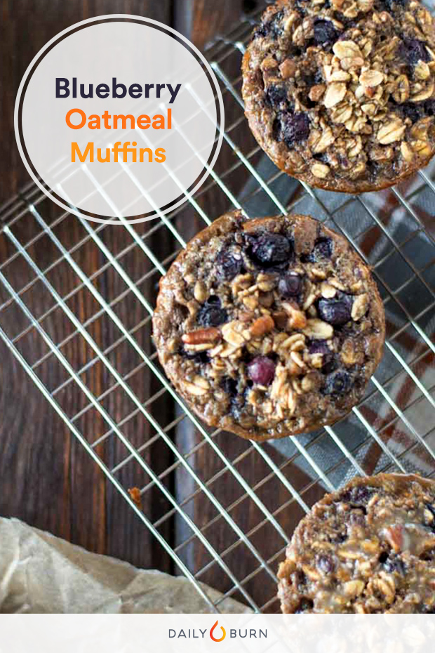 Blueberry-Oatmeal Muffins Recipe