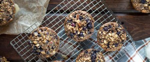 Blueberry-Oatmeal Muffins Recipe