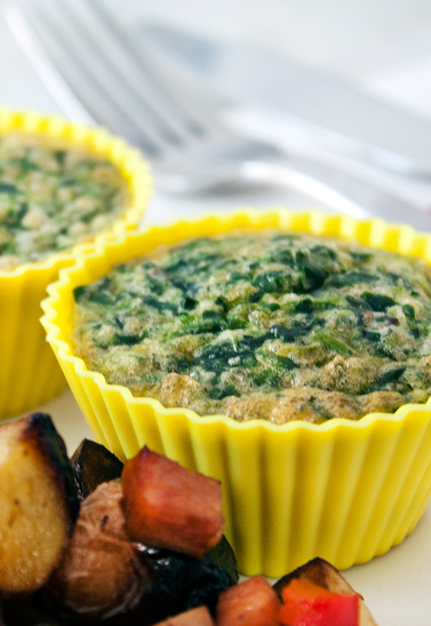 Spinach and Egg Muffins Recipe