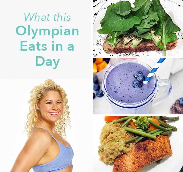 What Olympic Swimmer Elizabeth Beisel Eats in a Da