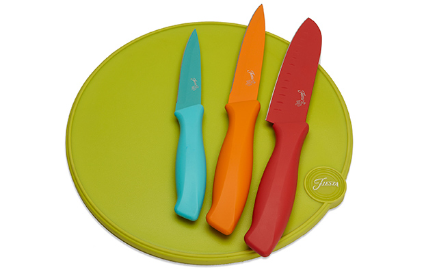 6 Fiesta Knife Set Meal Prep