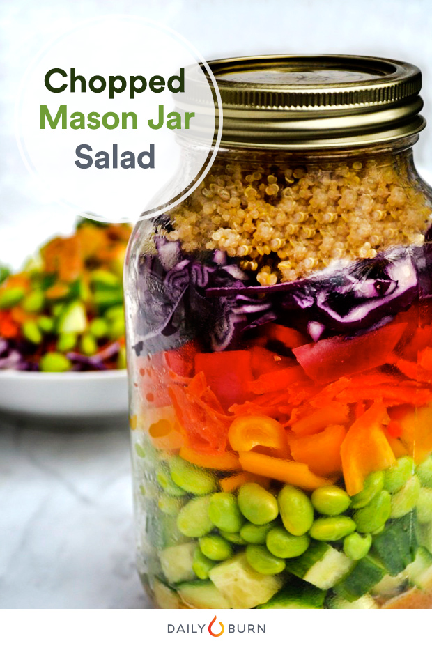 Chopped Asian Mason Jar Salad Recipe