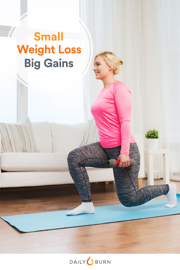 The Benefits of Losing Just a Little Bit of Weight