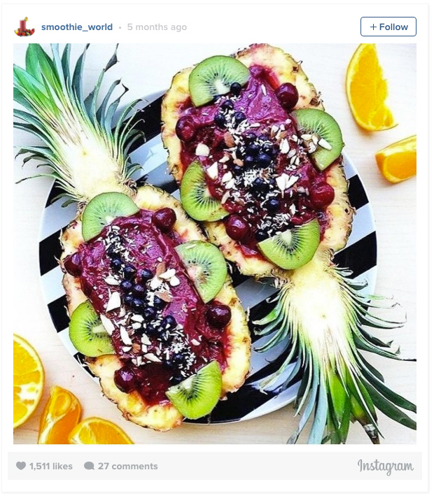 Smoothie Art Recipes: Our New Instagram Obsession