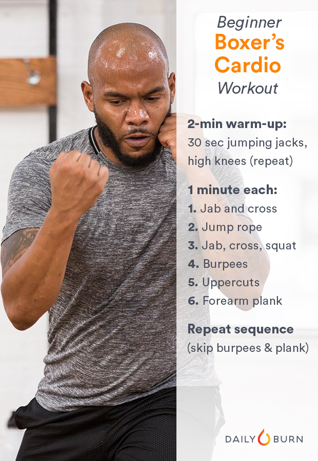 Easy best sale boxing workout