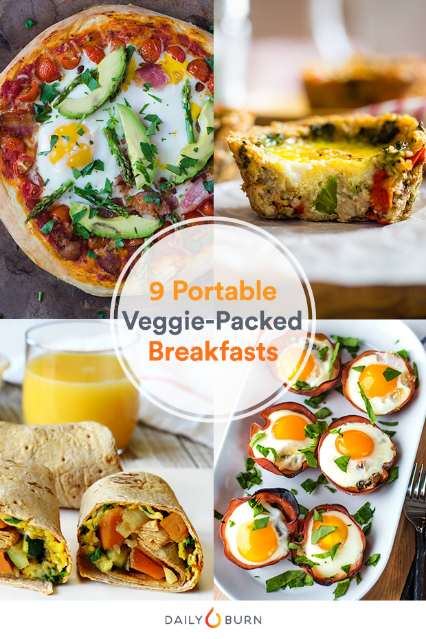 9 Veggie-Packed Breakfast On-the-Go Recipes | Life by Daily Burn