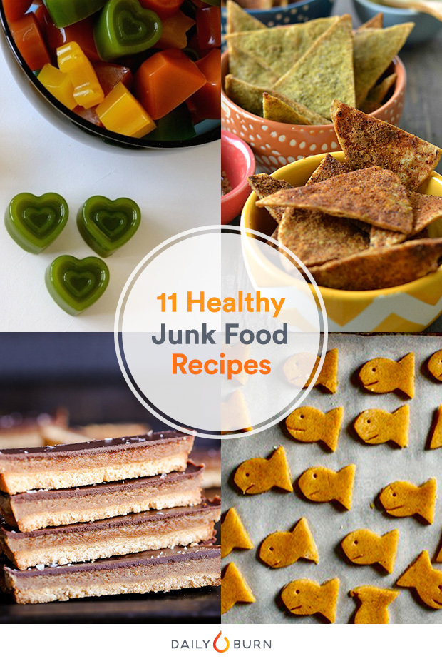 Healthier Versions of Your Favorite Junk Foods