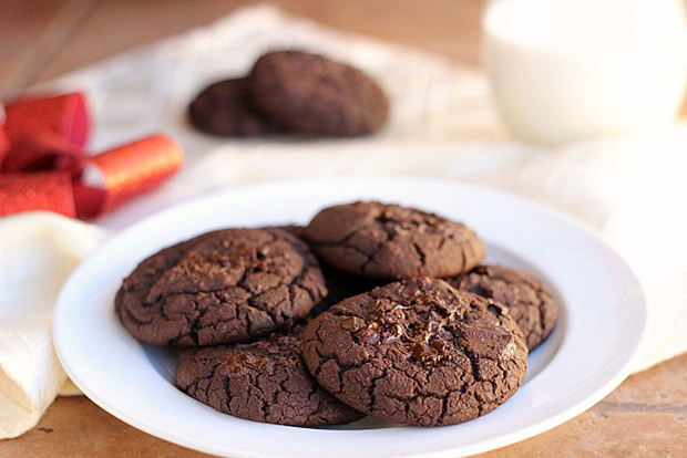 Chocolate Black Bean Cookies