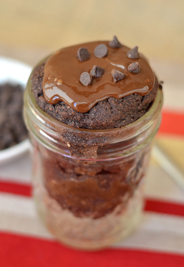 Single Serve Chocolate Cake Muffin